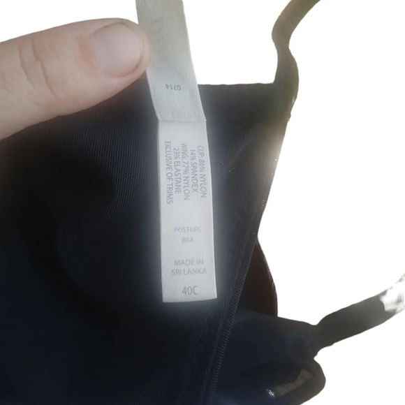 Soma Black Lace Bra - Picture 6 of 6